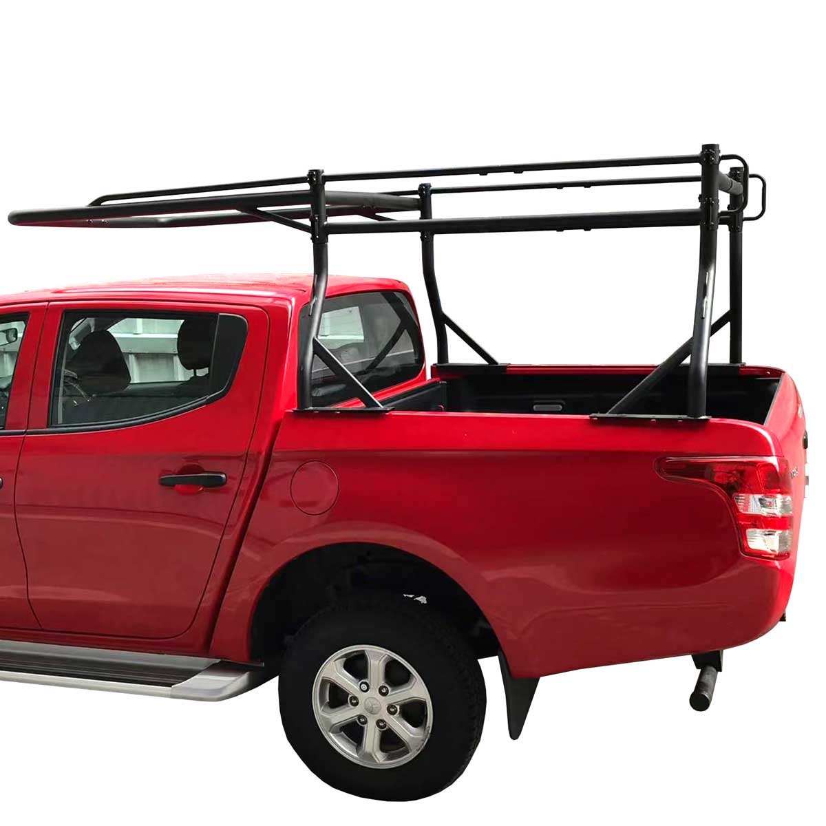 LOADED Steel Ladder Rack 1000 lb Load Capacity