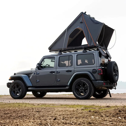 LOADED Aluminum Hard Shell Roof Top Tent (1–3 Person)