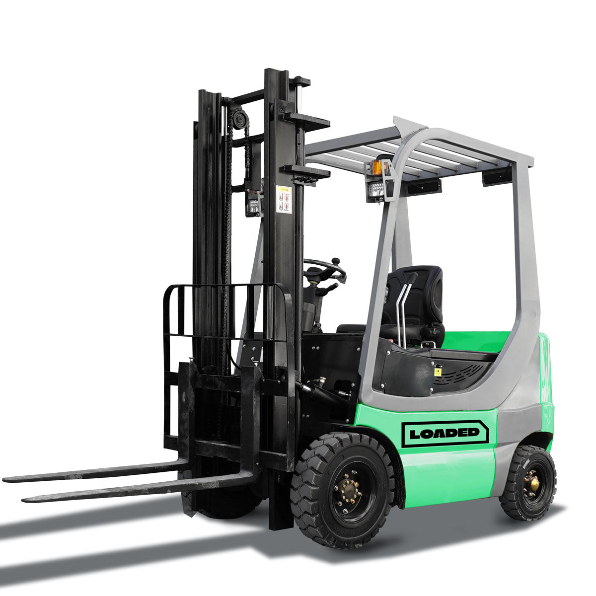 LOADED Electric Forklift 2.5 ton / 5000 lbs