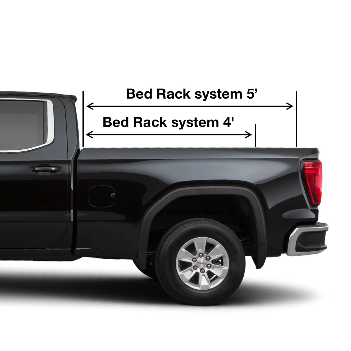 LOADED Bed Rack system 4'